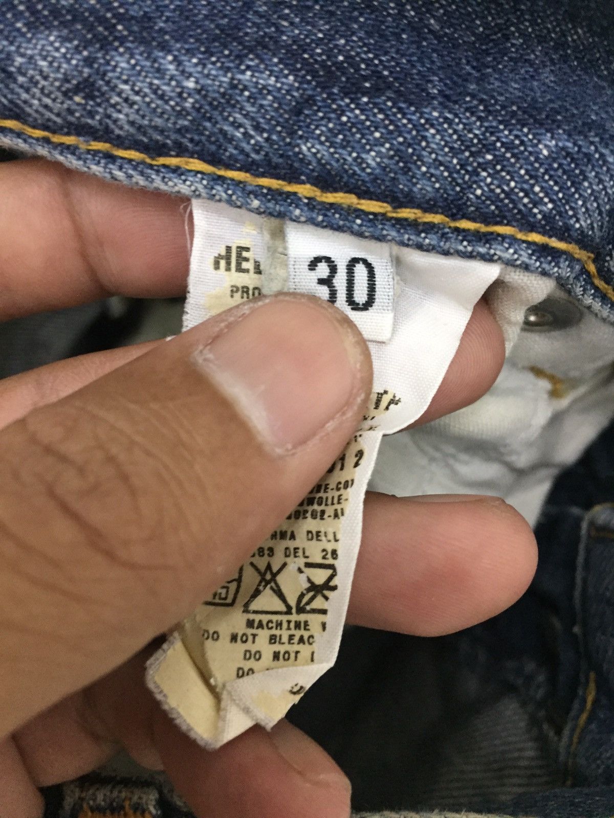Helmut Lang Distressed 1998 Helmut Lang Denim Short Size US 30 / EU 46 - 5 Thumbnail