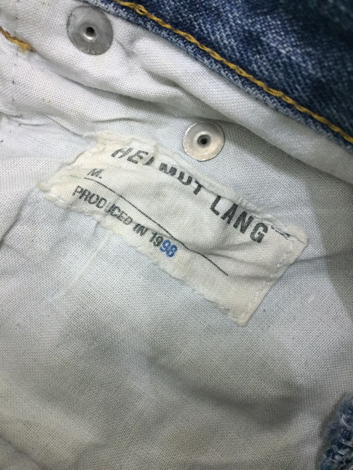 Helmut Lang Distressed 1998 Helmut Lang Denim Short Size US 30 / EU 46 - 6 Thumbnail