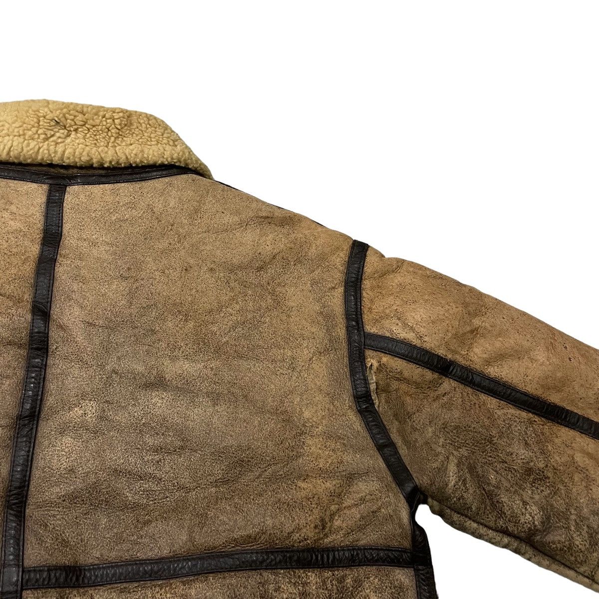 Leather Vintage B3 Pottar Sheepskin Leather Jacket Size US M / EU 48-50 / 2 - 15 Thumbnail