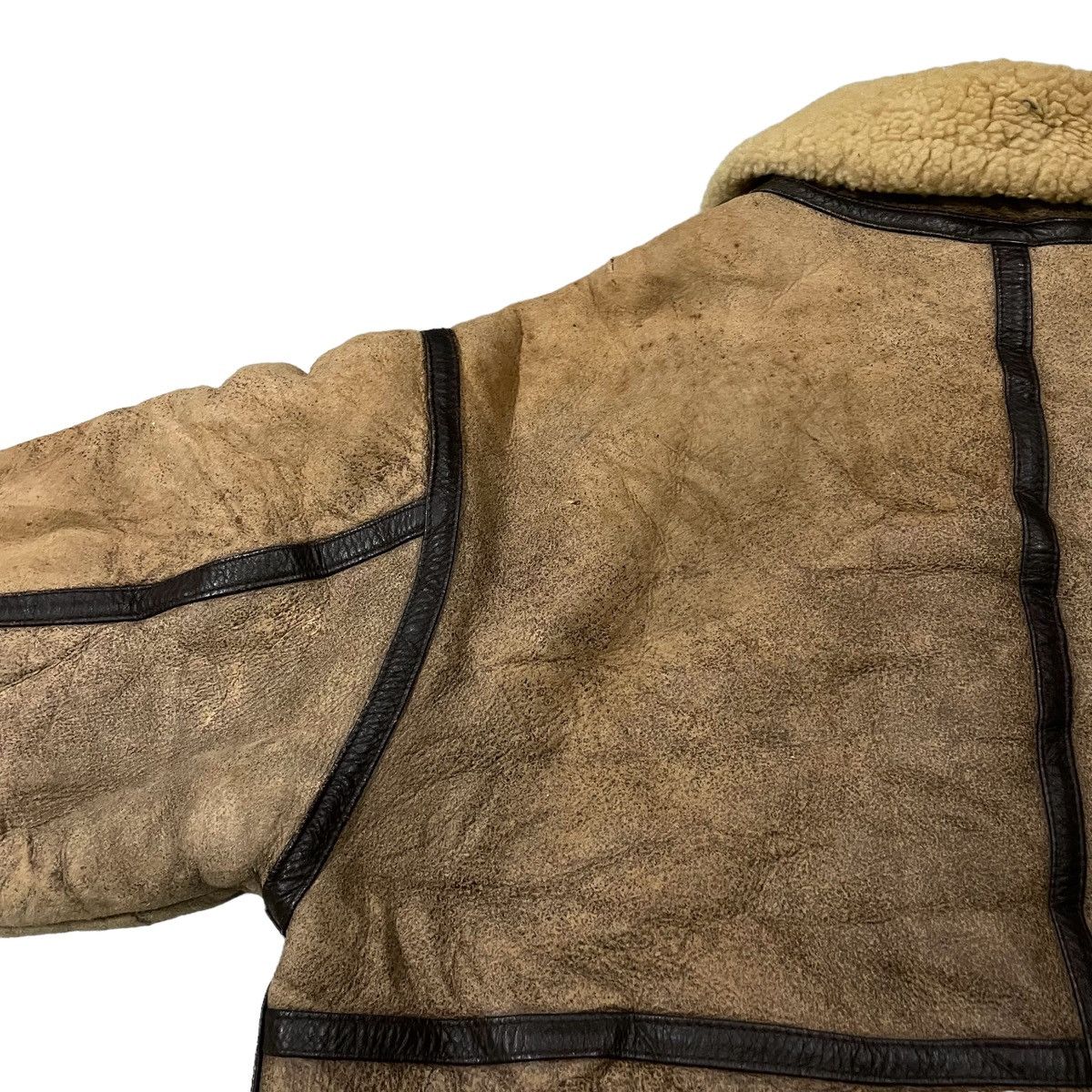 Leather Vintage B3 Pottar Sheepskin Leather Jacket Size US M / EU 48-50 / 2 - 19 Thumbnail