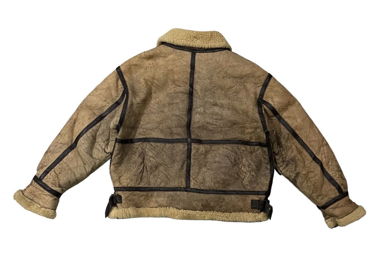Leather Vintage B3 Pottar Sheepskin Leather Jacket Size US M / EU 48-50 / 2 - 14 Thumbnail