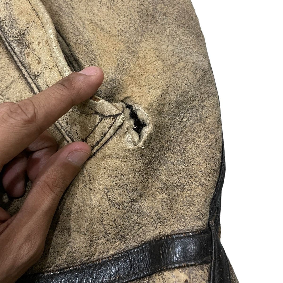 Leather Vintage B3 Pottar Sheepskin Leather Jacket Size US M / EU 48-50 / 2 - 8 Thumbnail