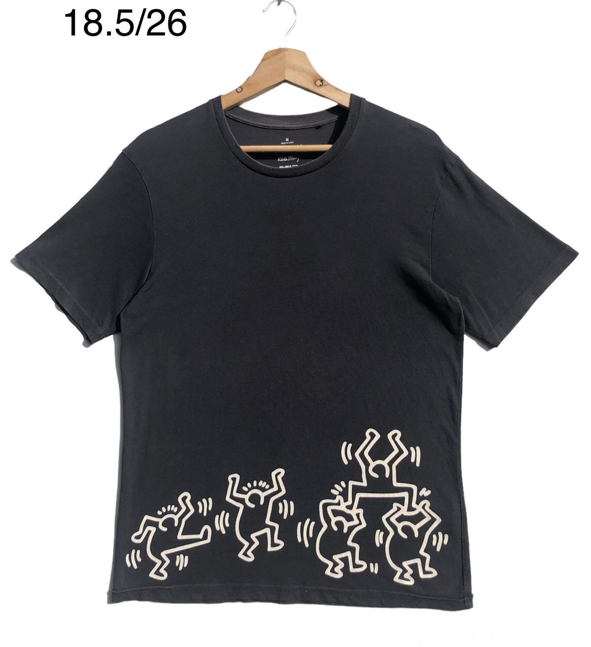 Keith Haring RARE🔥 Keith Haring Sunfaded Shirt Size US M / EU 48-50 / 2 - 1 Thumbnail