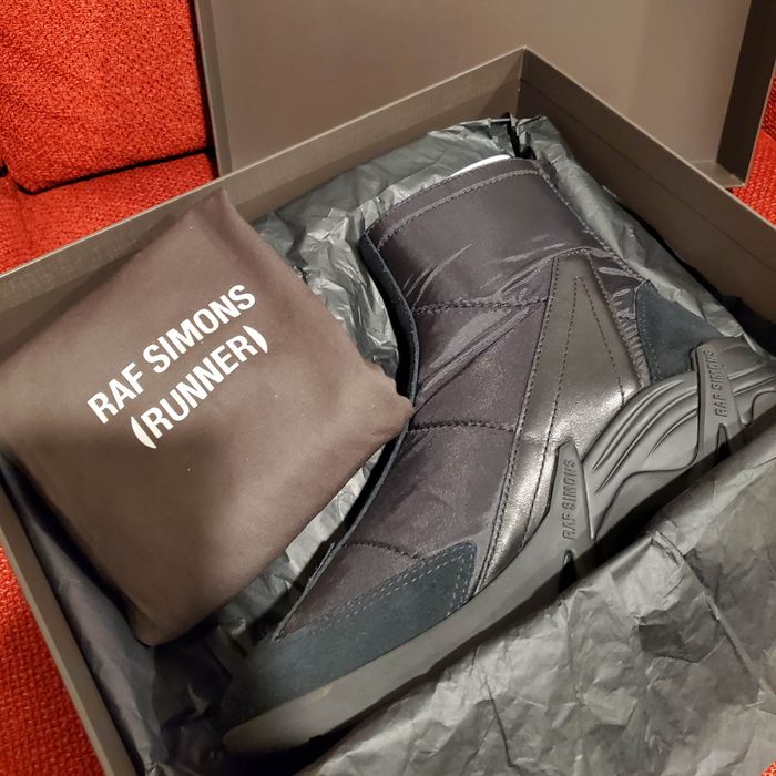 raf simons platform boots