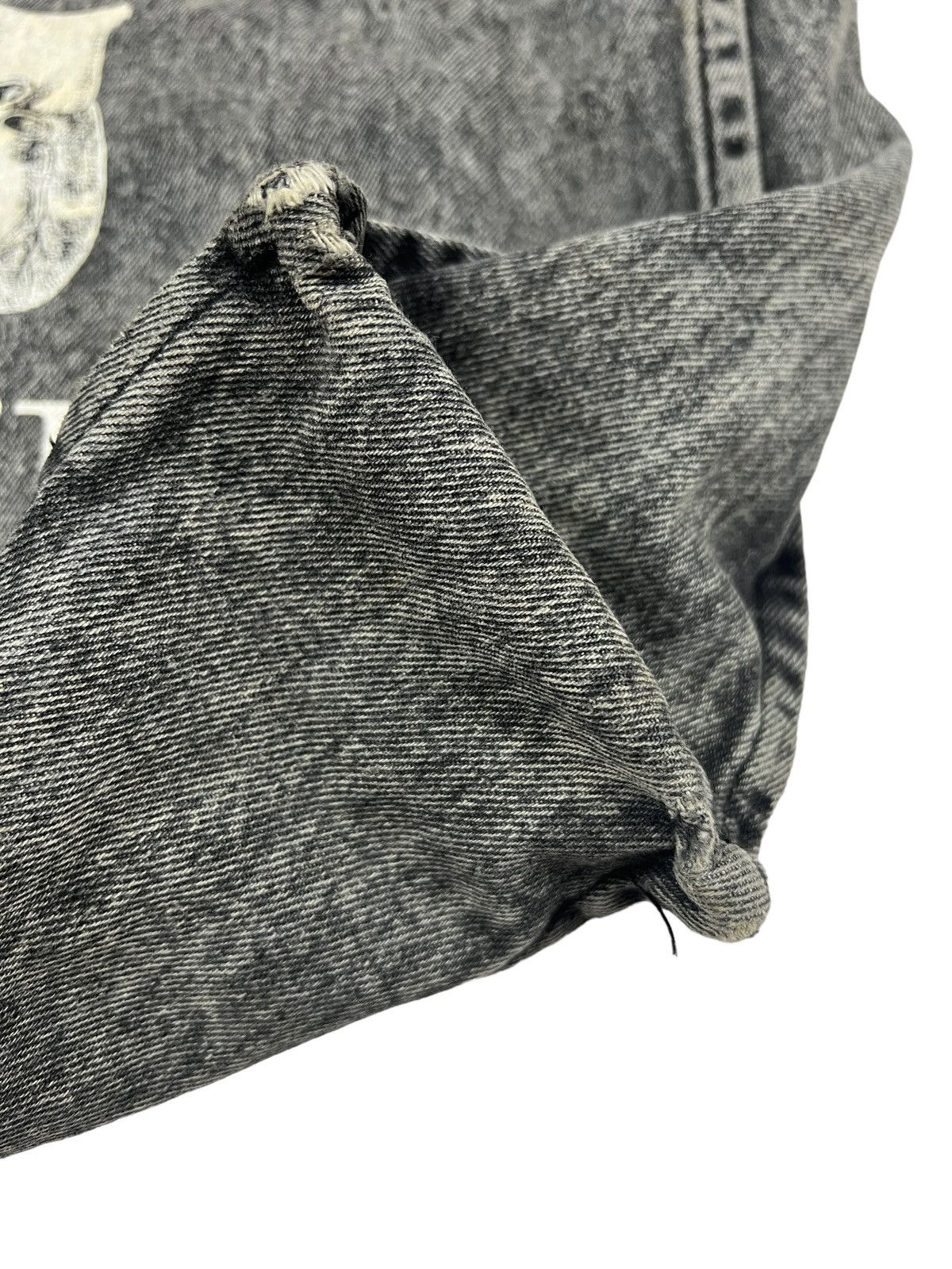 Japanese Brand Evil Twin 🇯🇵 Washed Denim Tote Bag Size ONE SIZE - 5 Thumbnail