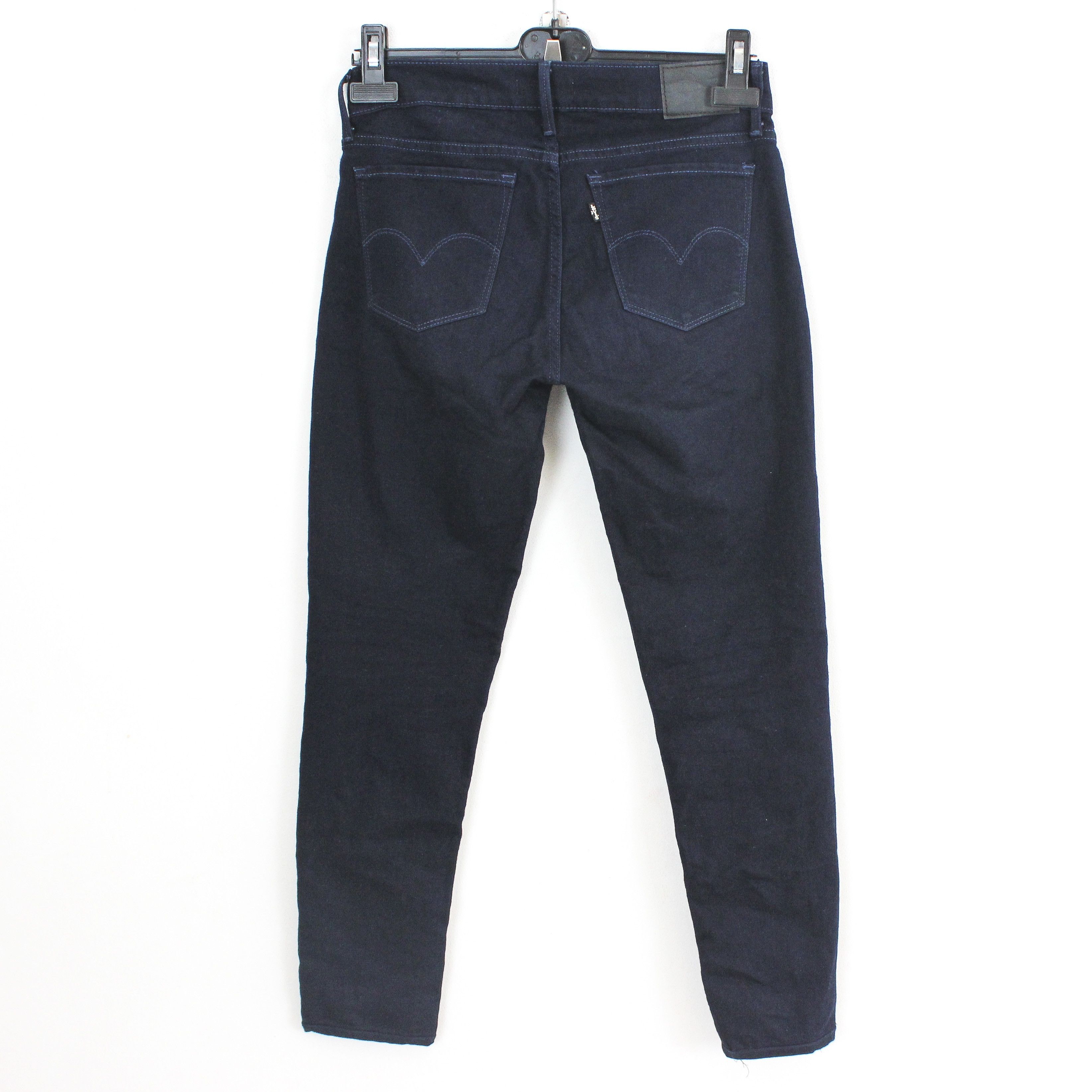 Levi's 710 Womens W28 L29 Super Skinny Jeans Denim Pants Trousers Size 28" / US 6 / IT 42 - 3 Thumbnail