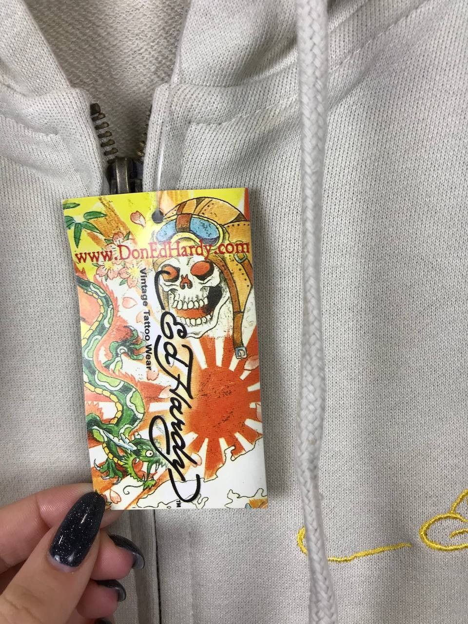 Christian Audigier Ed Hardy Christian Audigier designer overprinted hoodie Size US XXL / EU 58 / 5 - 14 Thumbnail