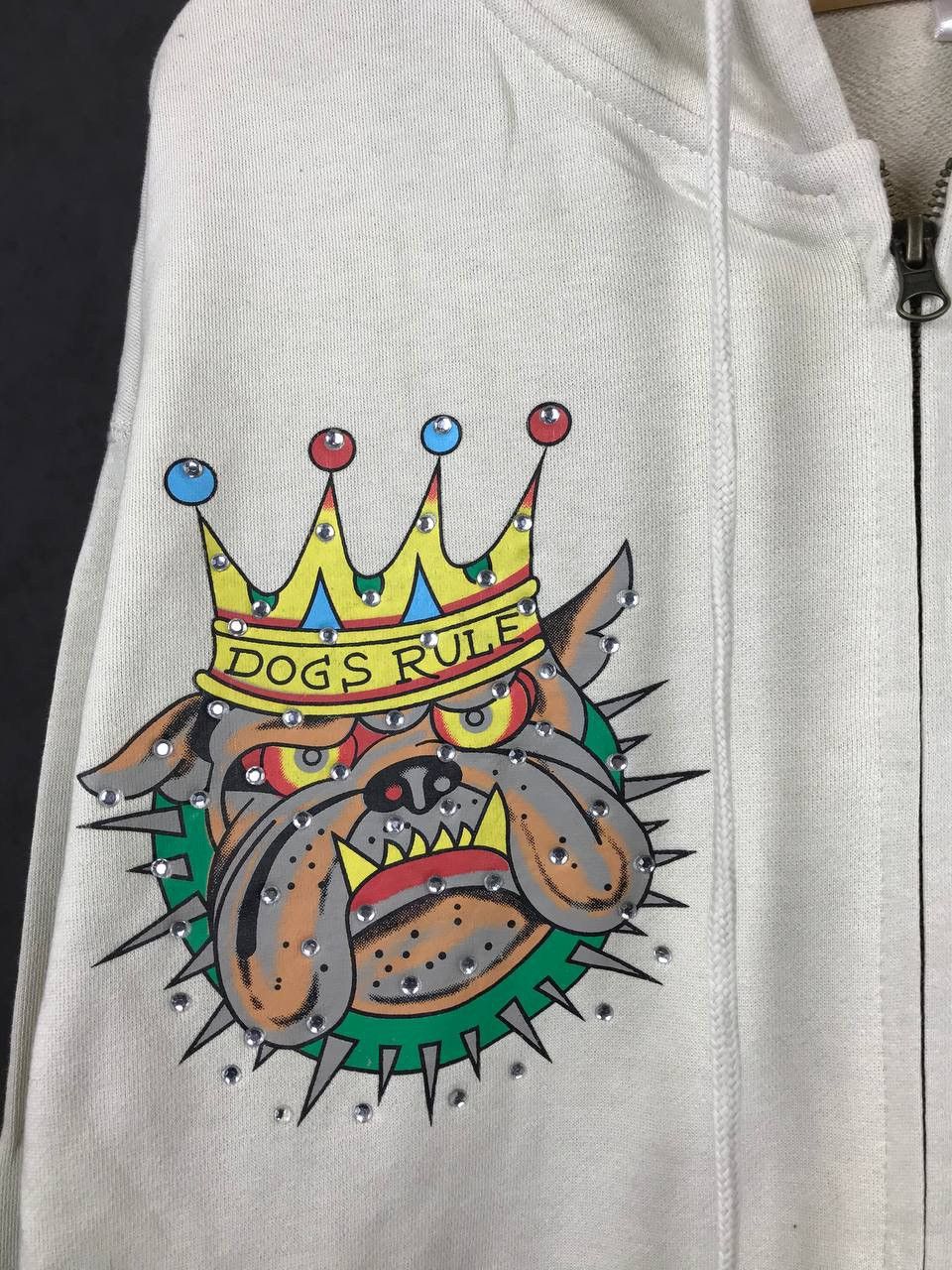 Christian Audigier Ed Hardy Christian Audigier designer overprinted hoodie Size US XXL / EU 58 / 5 - 3 Thumbnail