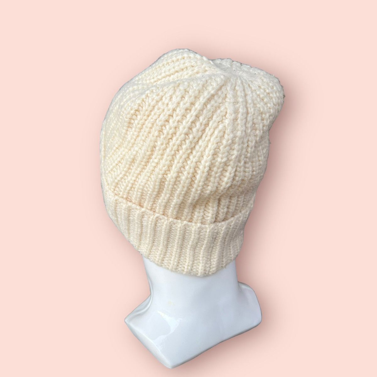Japanese Brand × Jun Takahashi × Uniqlo UNIQLO HEATTECH PLAIN KNITTED CUFFED BEANIE Size ONE SIZE - 5 Thumbnail