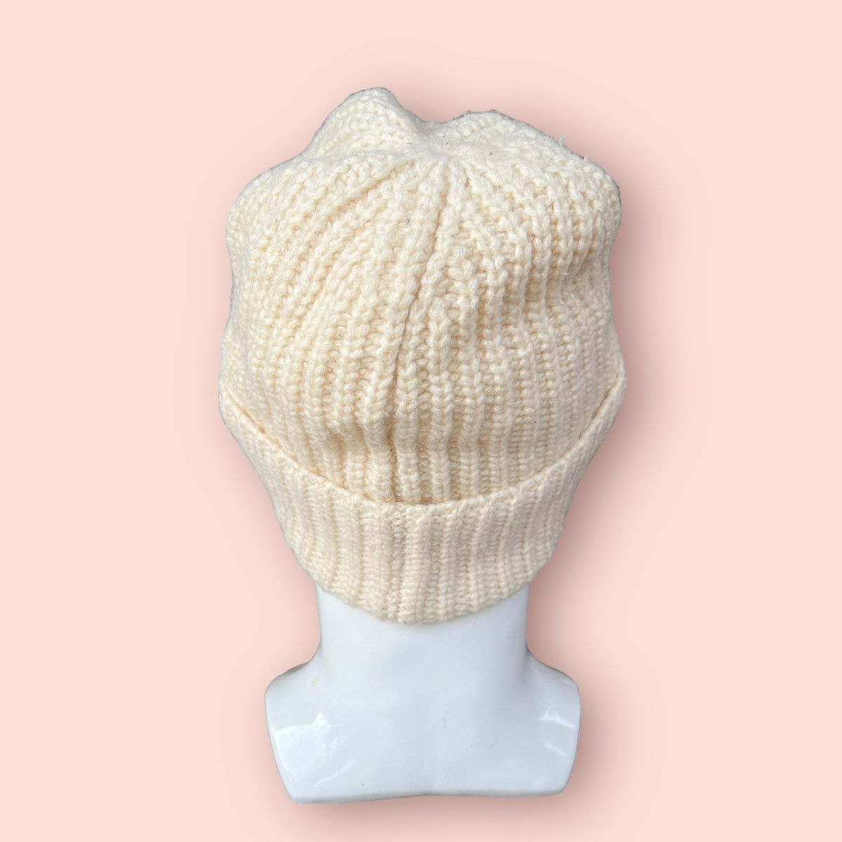 Japanese Brand × Jun Takahashi × Uniqlo UNIQLO HEATTECH PLAIN KNITTED CUFFED BEANIE Size ONE SIZE - 6 Thumbnail
