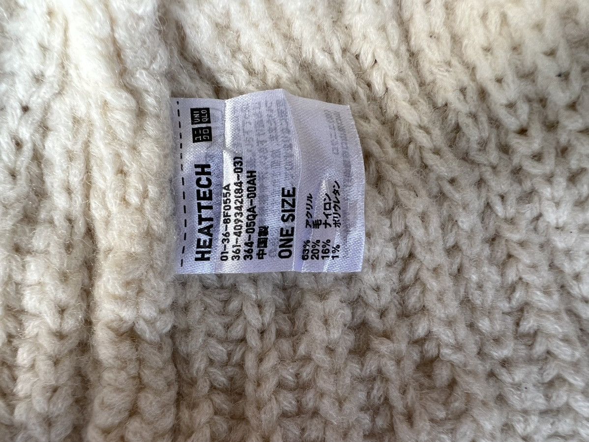 Japanese Brand × Jun Takahashi × Uniqlo UNIQLO HEATTECH PLAIN KNITTED CUFFED BEANIE Size ONE SIZE - 14 Thumbnail