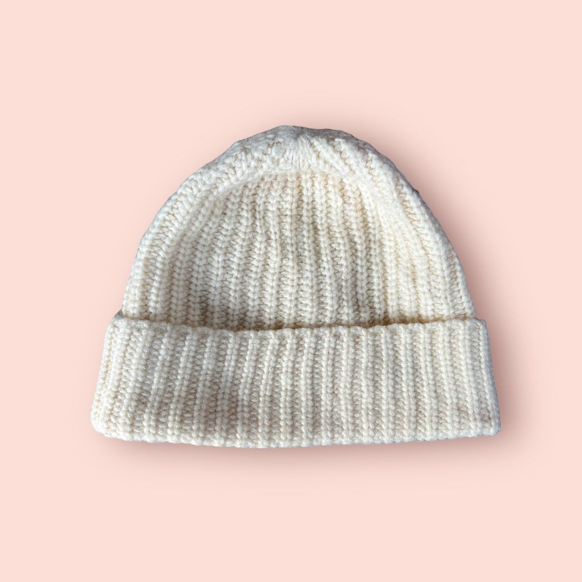 Japanese Brand × Jun Takahashi × Uniqlo UNIQLO HEATTECH PLAIN KNITTED CUFFED BEANIE Size ONE SIZE - 10 Thumbnail