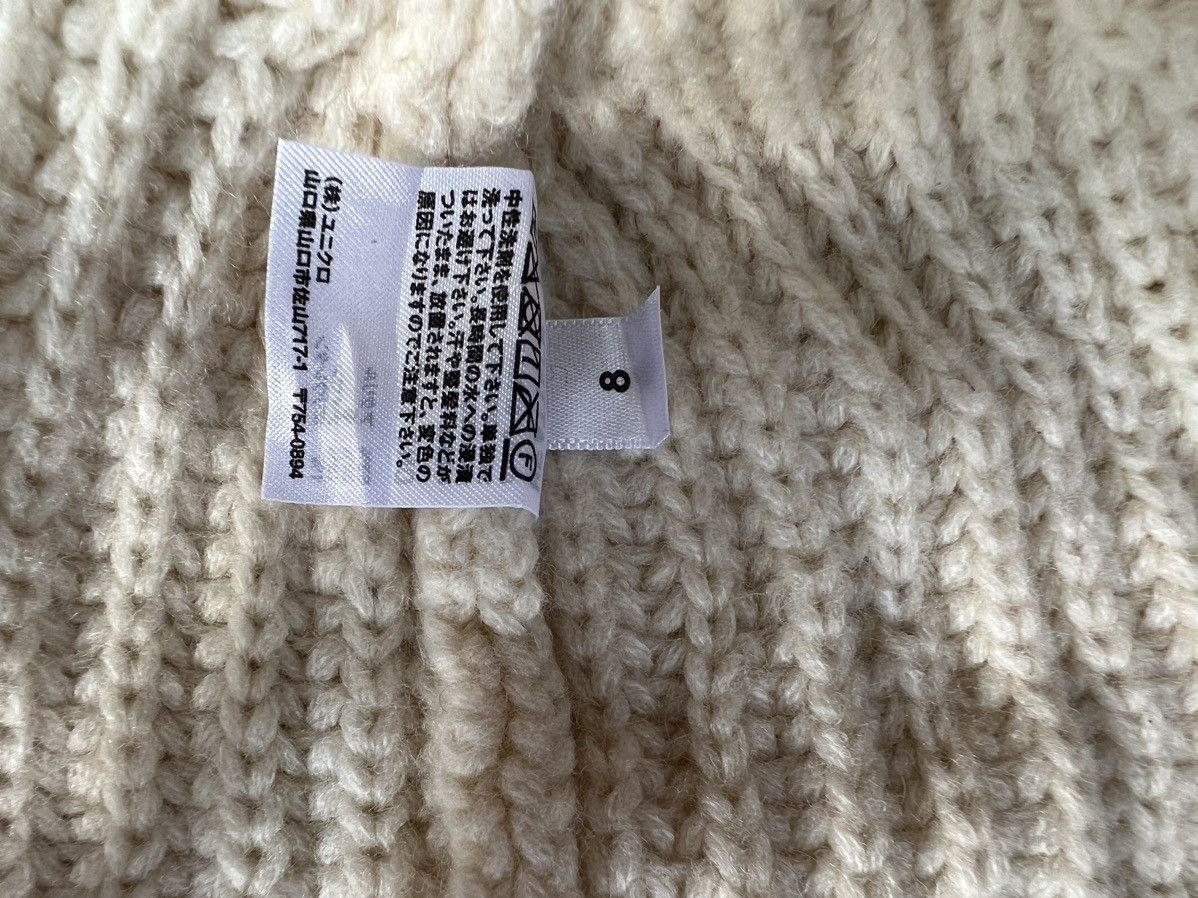 Japanese Brand × Jun Takahashi × Uniqlo UNIQLO HEATTECH PLAIN KNITTED CUFFED BEANIE Size ONE SIZE - 15 Thumbnail