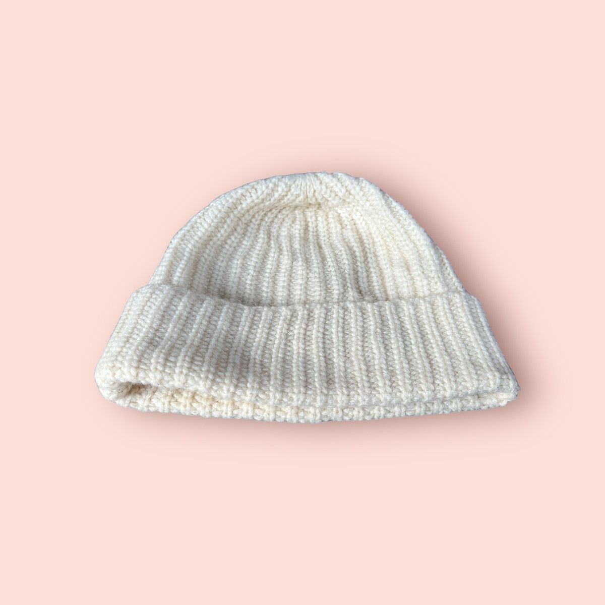 Japanese Brand × Jun Takahashi × Uniqlo UNIQLO HEATTECH PLAIN KNITTED CUFFED BEANIE Size ONE SIZE - 11 Thumbnail