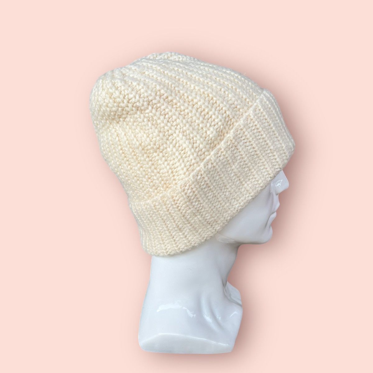 Japanese Brand × Jun Takahashi × Uniqlo UNIQLO HEATTECH PLAIN KNITTED CUFFED BEANIE Size ONE SIZE - 8 Thumbnail