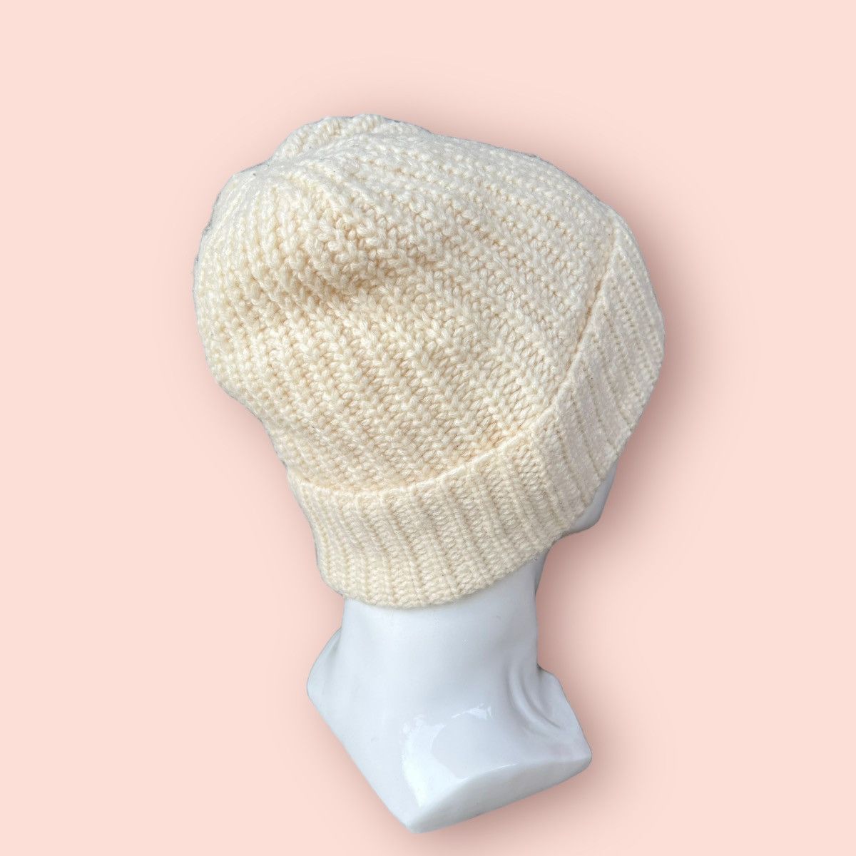 Japanese Brand × Jun Takahashi × Uniqlo UNIQLO HEATTECH PLAIN KNITTED CUFFED BEANIE Size ONE SIZE - 7 Thumbnail