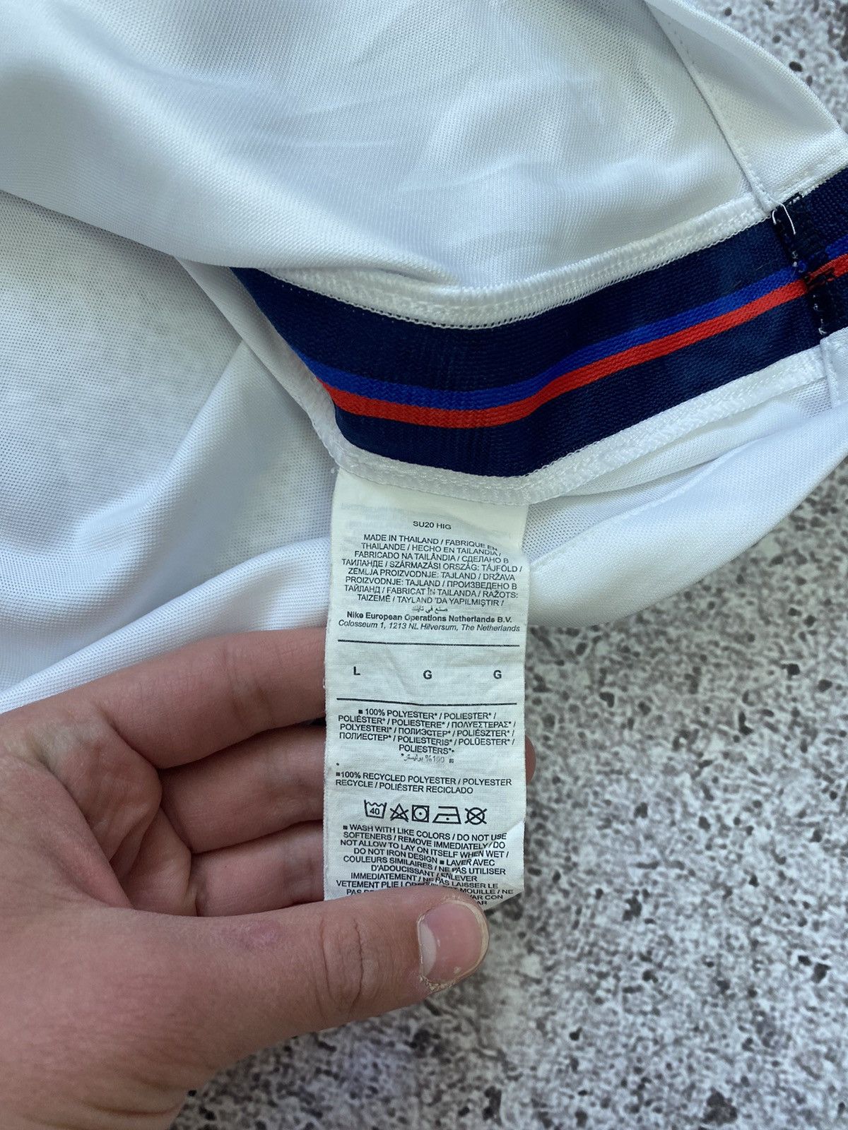 Nike Rare 2020 England Nike Euro Home Soccer Jersey Size US L / EU 52-54 / 3 - 7 Thumbnail