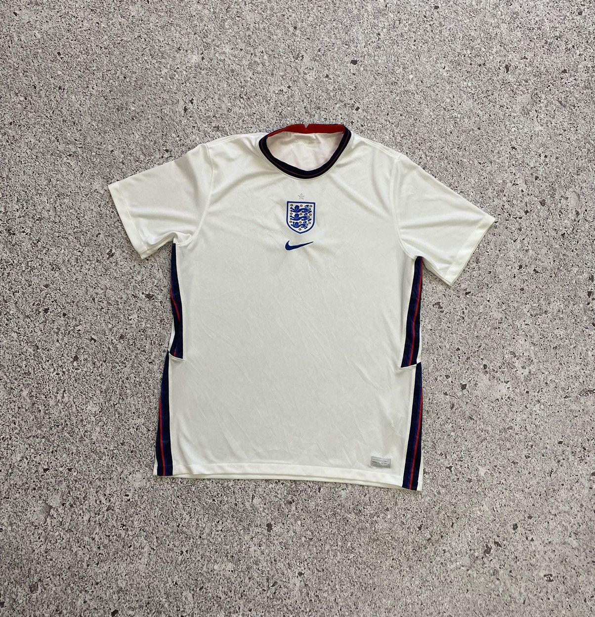 Nike Rare 2020 England Nike Euro Home Soccer Jersey Size US L / EU 52-54 / 3 - 1 Thumbnail
