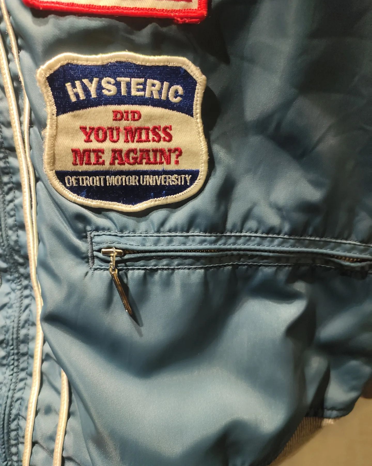 Hysteric Glamour × Japanese Brand × Vintage Hysteric glamour Patches hoodie jacket Size US S / EU 44-46 / 1 - 6 Thumbnail