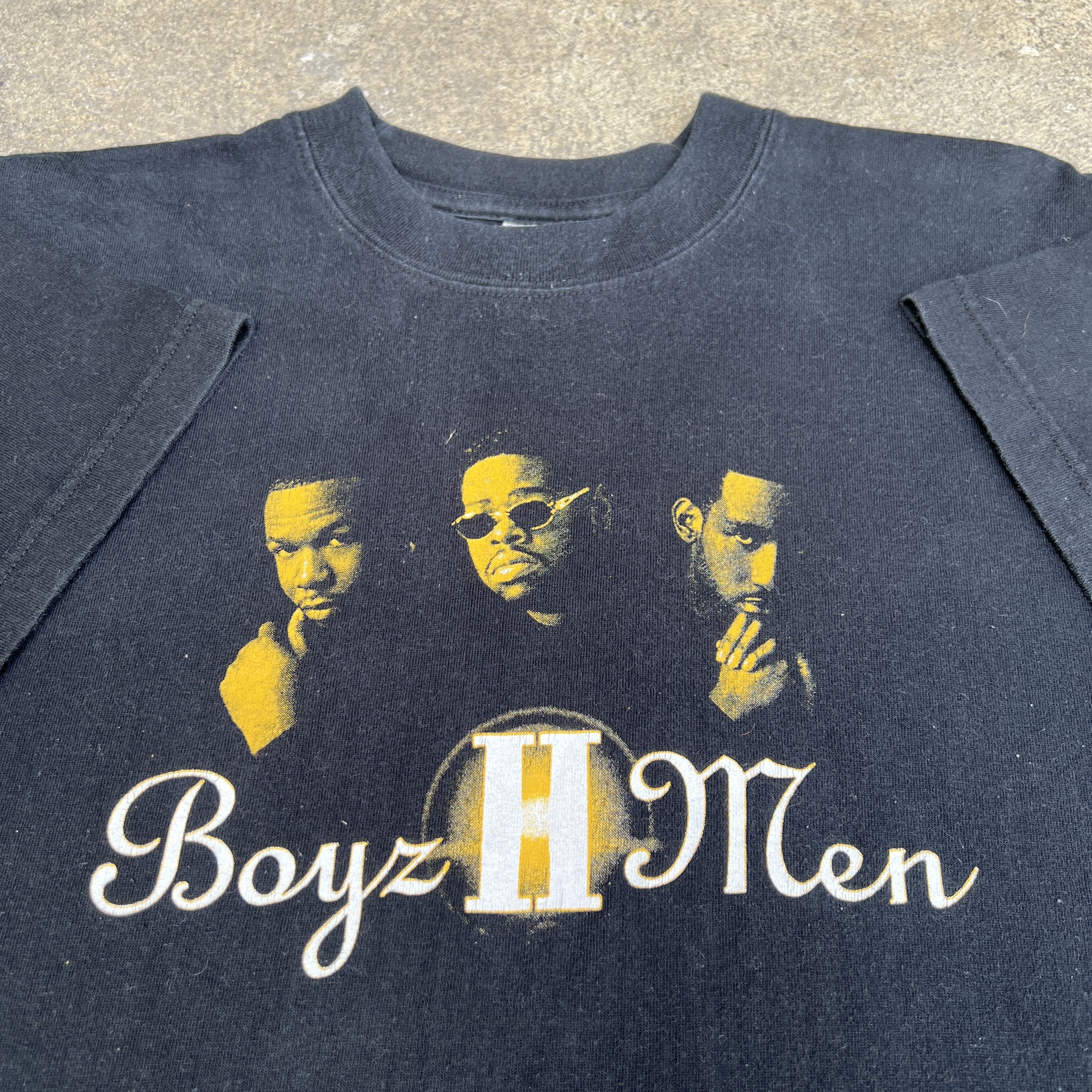 Band Tees Vintage Y2K Boyz II Men World Tour Promo Tee R&B Soul Hiphop Size US S / EU 44-46 / 1 - 1 Thumbnail