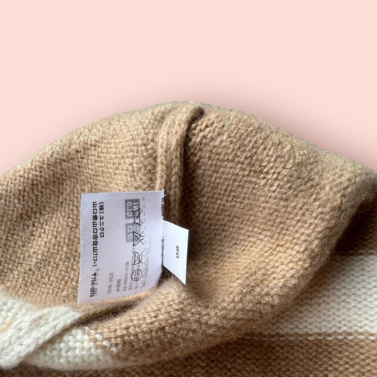 Jun Takahashi RARE UNIQLO CASHMERE STRIPES BEANIE Size ONE SIZE - 22 Thumbnail