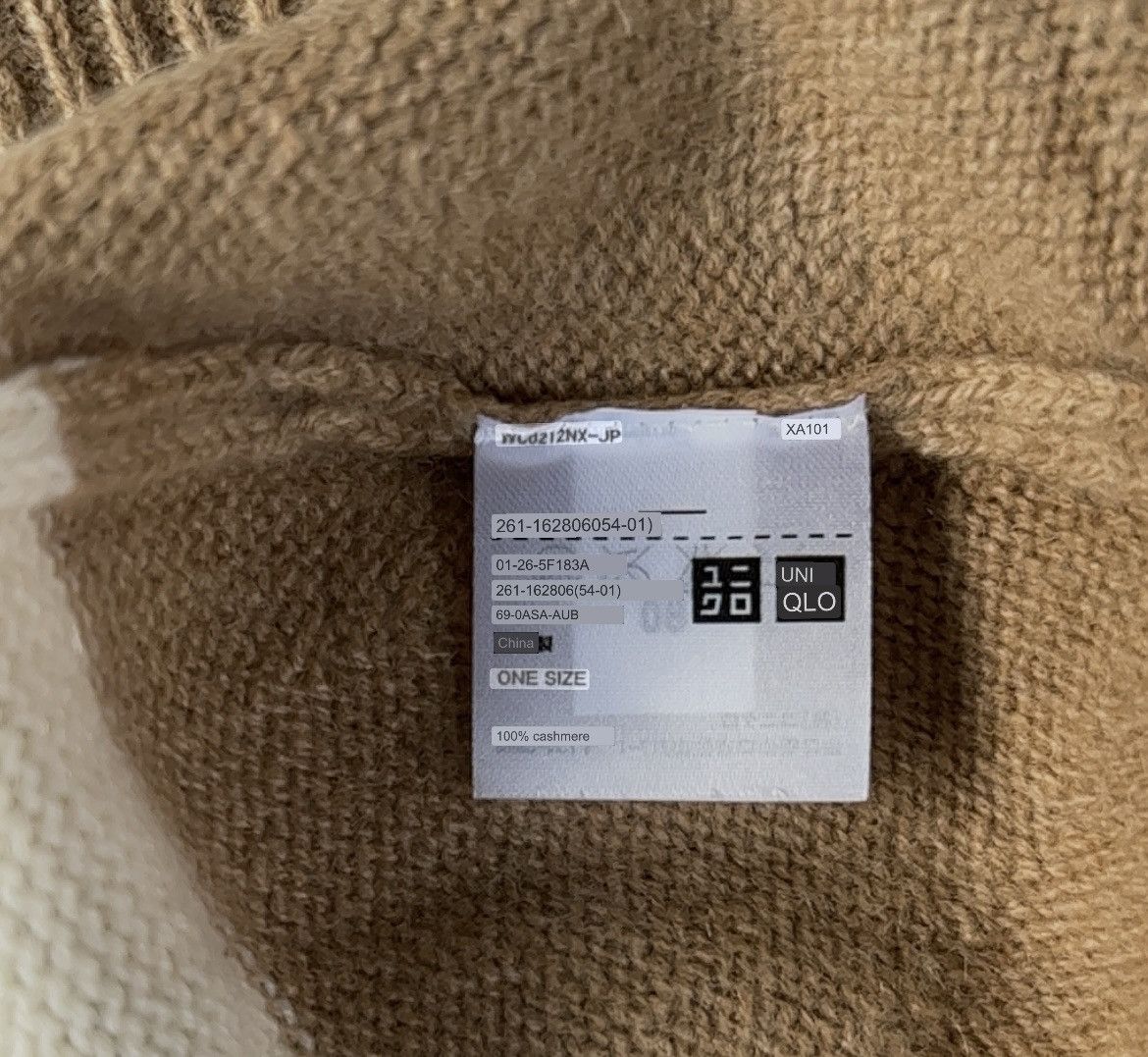 Jun Takahashi RARE UNIQLO CASHMERE STRIPES BEANIE Size ONE SIZE - 21 Thumbnail