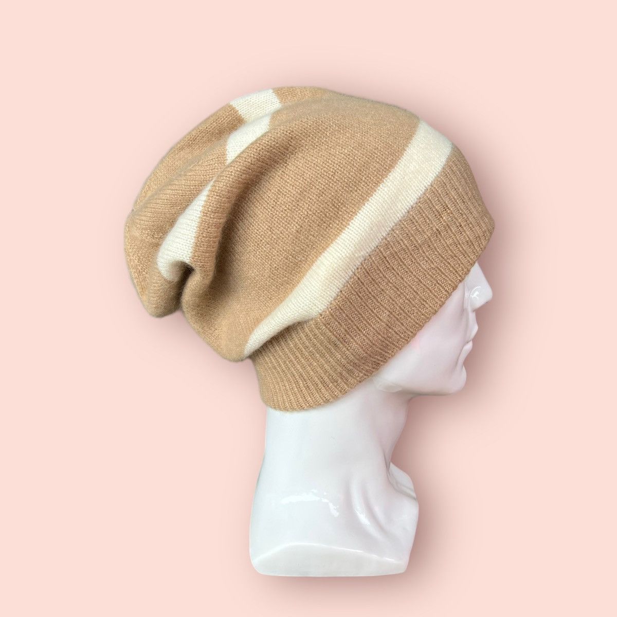 Jun Takahashi RARE UNIQLO CASHMERE STRIPES BEANIE Size ONE SIZE - 9 Thumbnail