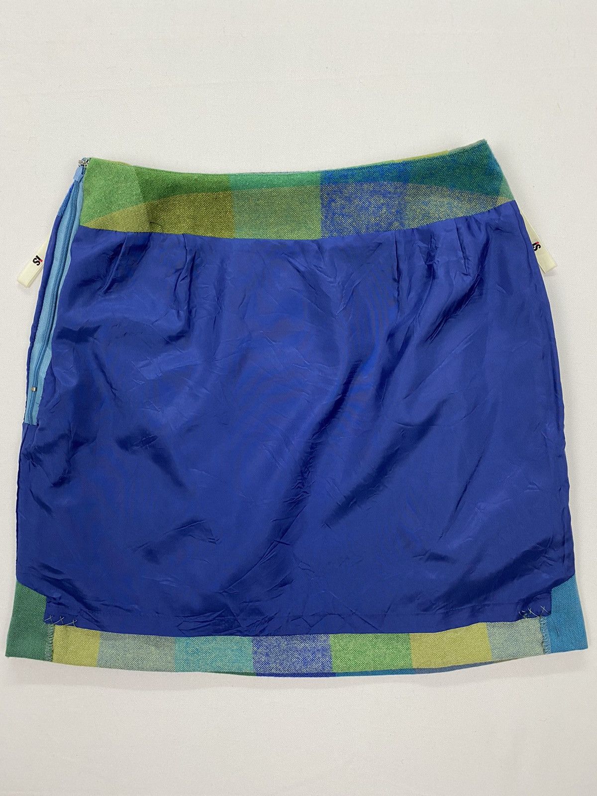 Issey Miyake Vintage Issey Miyake IS Plaid Skirt Size 25" / US 0 / IT 36 - 5 Thumbnail