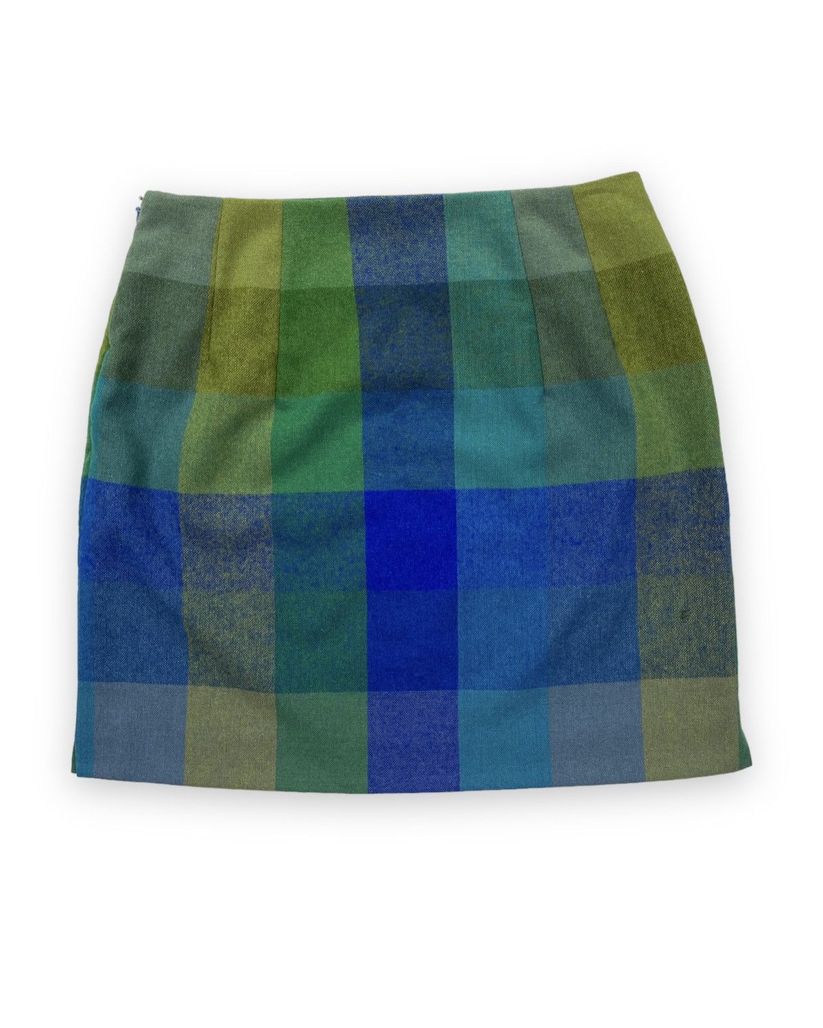 Issey Miyake Vintage Issey Miyake IS Plaid Skirt Size 25" / US 0 / IT 36 - 2 Thumbnail