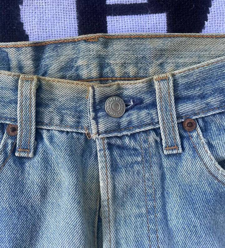 Levi's × Vintage Vintage Levi's 501 Blue Jean Fade Denim Jeans Pants Rare Size US 31 - 4 Thumbnail