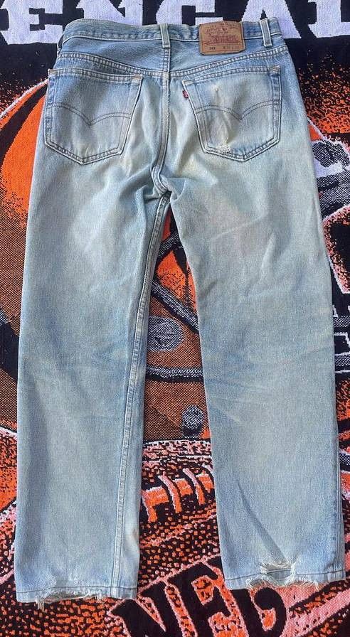 Levi's × Vintage Vintage Levi's 501 Blue Jean Fade Denim Jeans Pants Rare Size US 31 - 9 Thumbnail