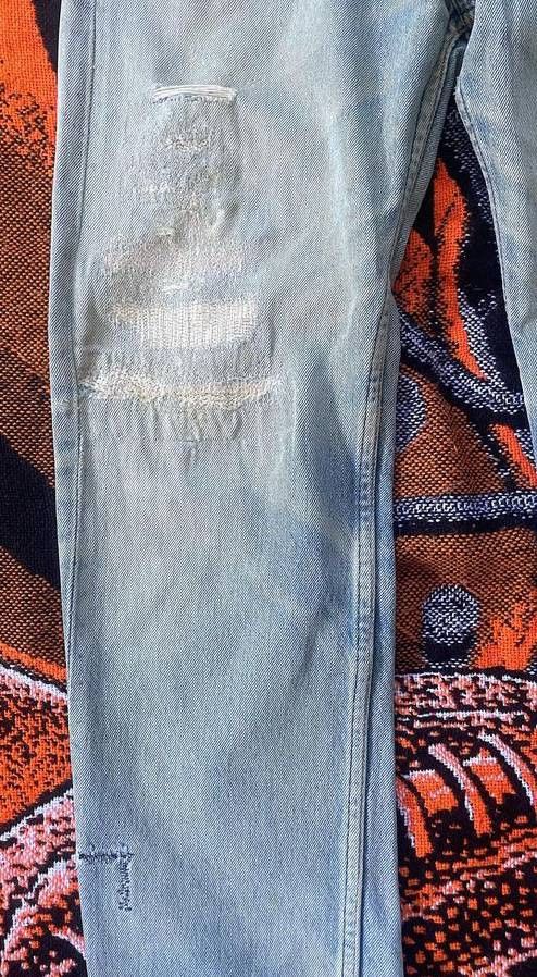 Levi's × Vintage Vintage Levi's 501 Blue Jean Fade Denim Jeans Pants Rare Size US 31 - 2 Thumbnail