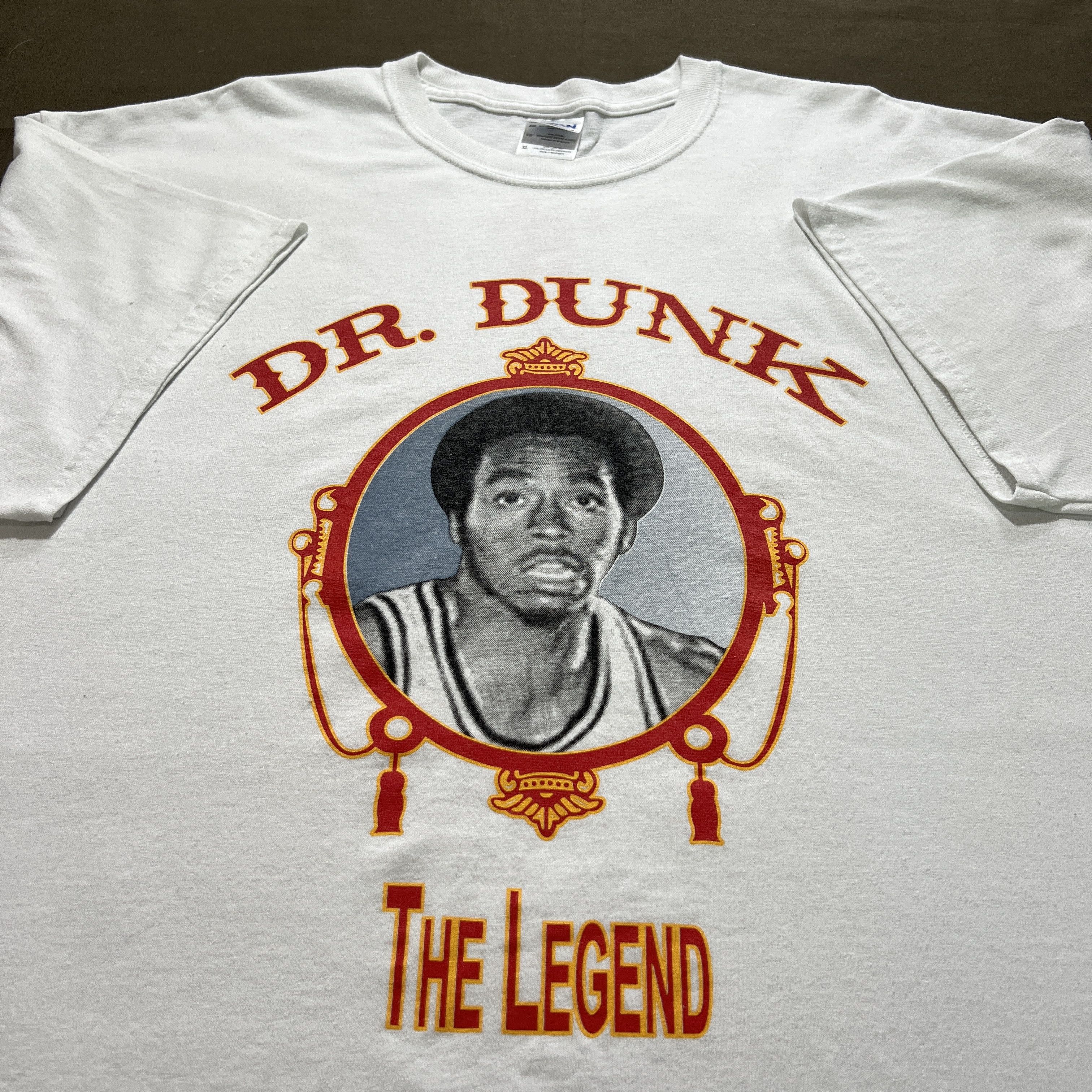Vintage Y2K Darnell Hillman dr dunk NBA Promo Tee Slam dunk