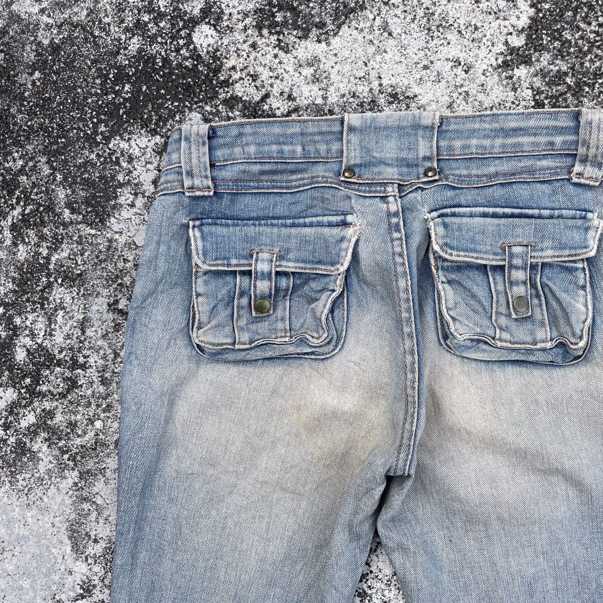 Japanese Brand Vintage P Collection Japan Bush Pants Denim Size 30" / US 8 / IT 44 - 8 Thumbnail