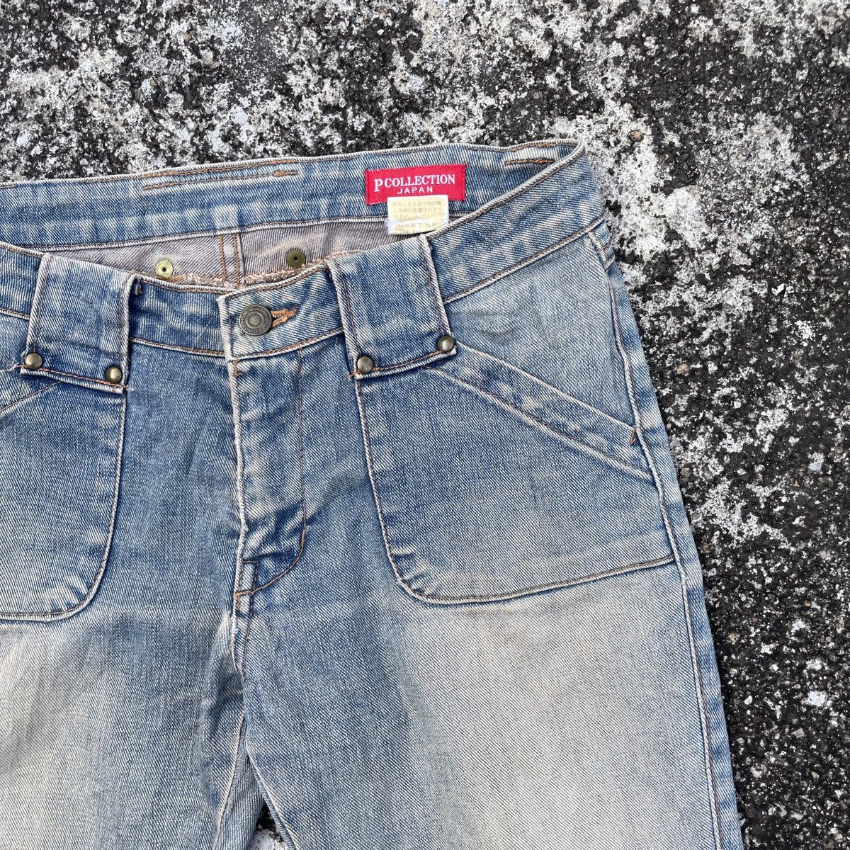 Japanese Brand Vintage P Collection Japan Bush Pants Denim Size 30" / US 8 / IT 44 - 2 Thumbnail