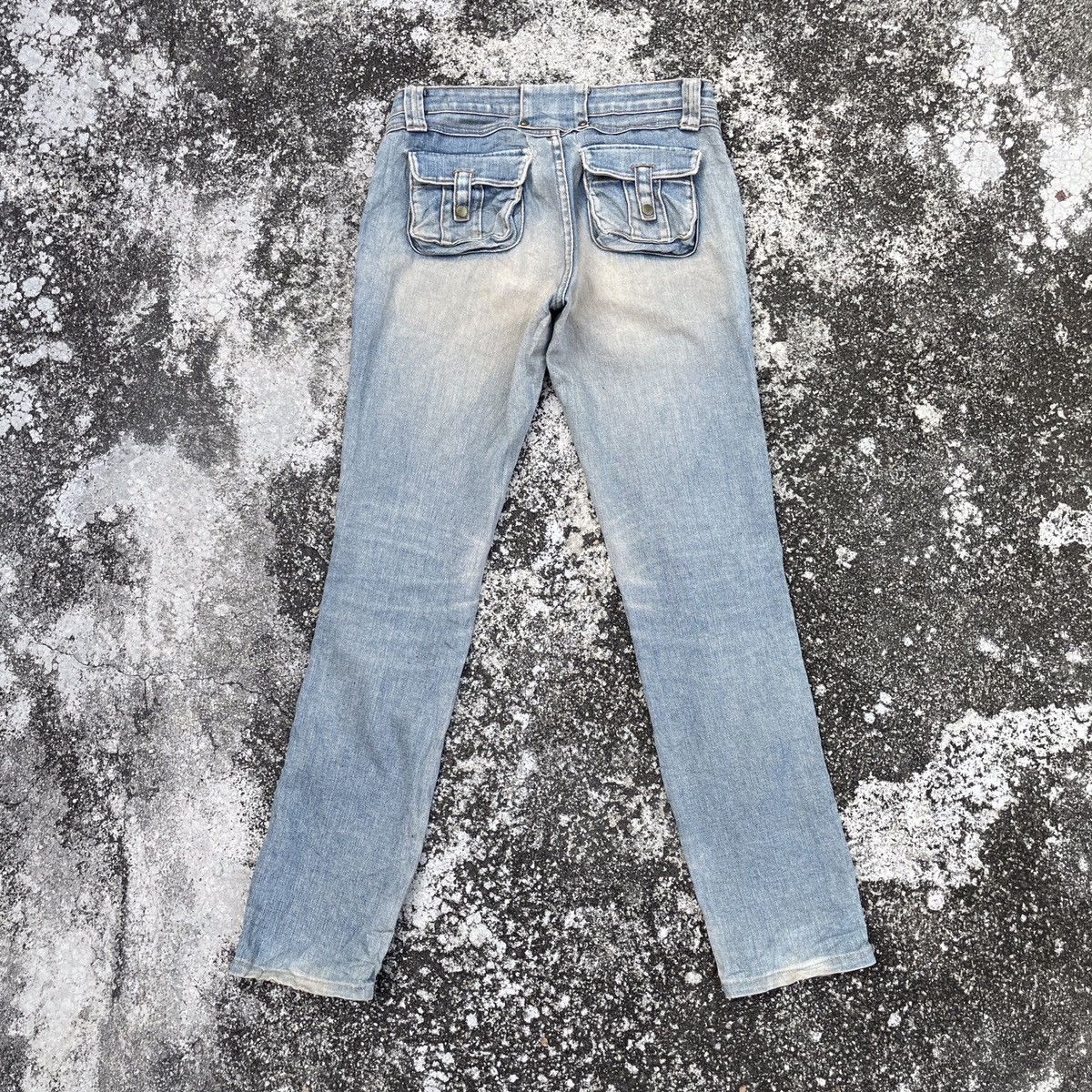 Japanese Brand Vintage P Collection Japan Bush Pants Denim Size 30" / US 8 / IT 44 - 6 Thumbnail