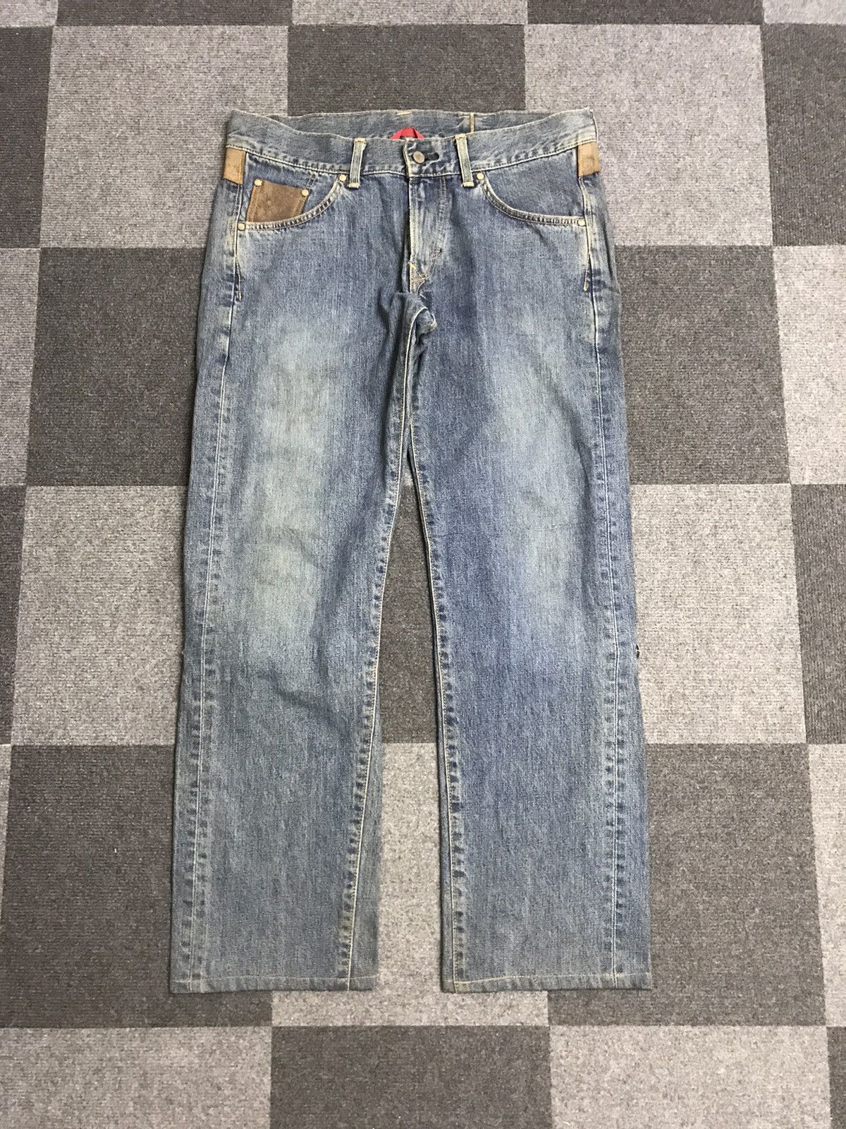 Edwin 💥ARCHIVAL💥EDWIN Westerner Cowboy Hybrid Denim Size US 35 - 18 Thumbnail