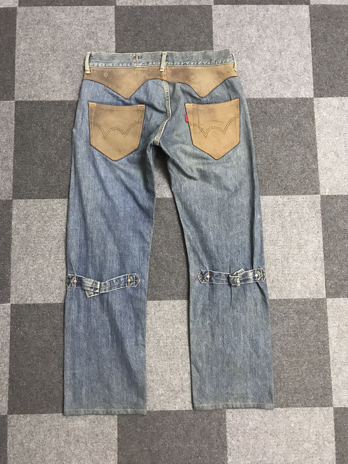 Edwin 💥ARCHIVAL💥EDWIN Westerner Cowboy Hybrid Denim Size US 35 - 17 Thumbnail