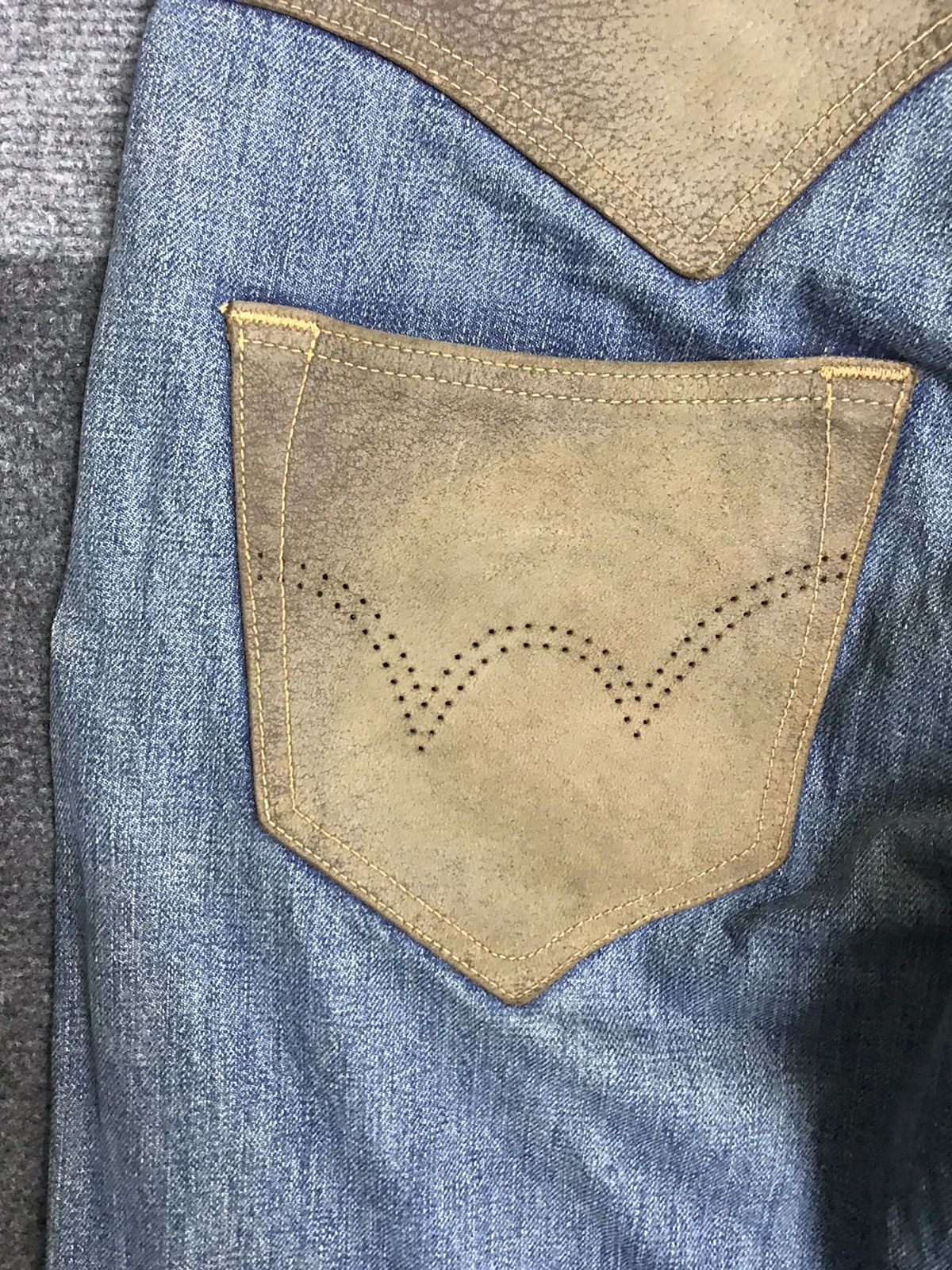Edwin 💥ARCHIVAL💥EDWIN Westerner Cowboy Hybrid Denim Size US 35 - 14 Thumbnail