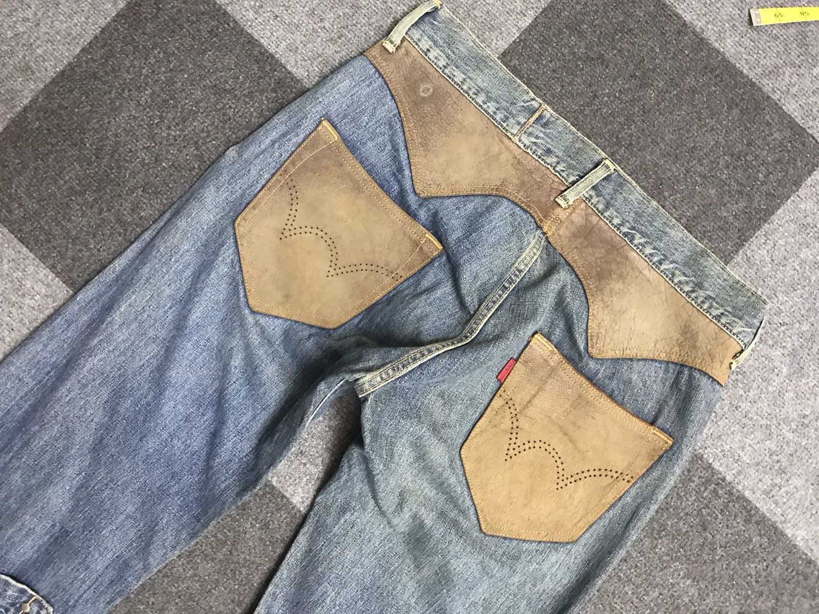 Edwin 💥ARCHIVAL💥EDWIN Westerner Cowboy Hybrid Denim Size US 35 - 6 Thumbnail
