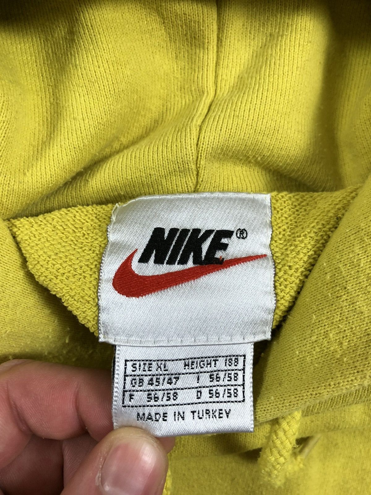 Nike Nike vintage hoodie Size US XL / EU 56 / 4 - 4 Thumbnail