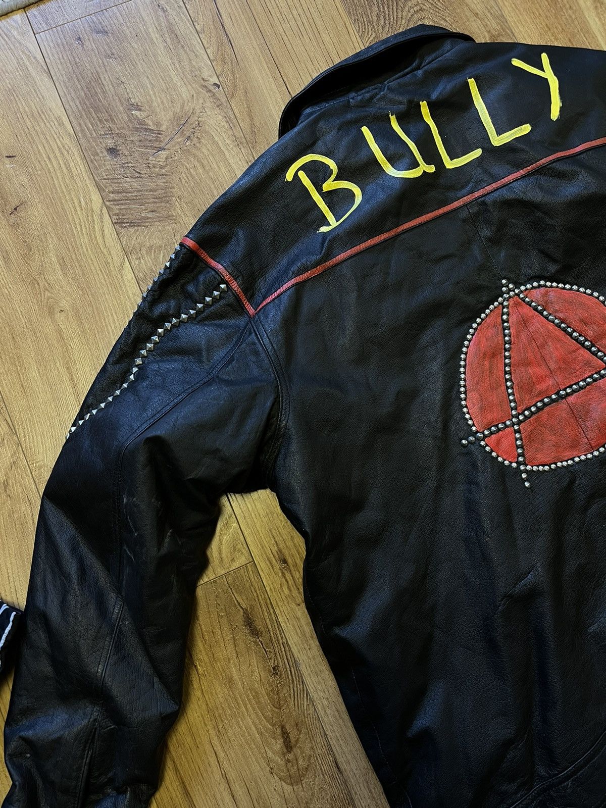 Anarchy Punk Style y2k Ride Leather jacket opium