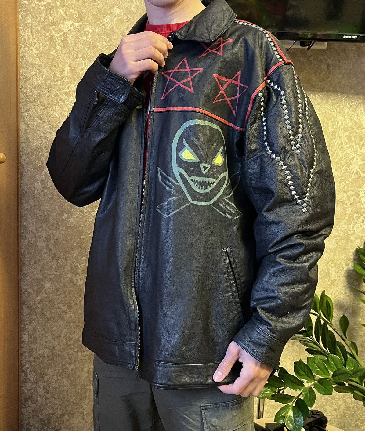Opium Leather Jacket | Grailed