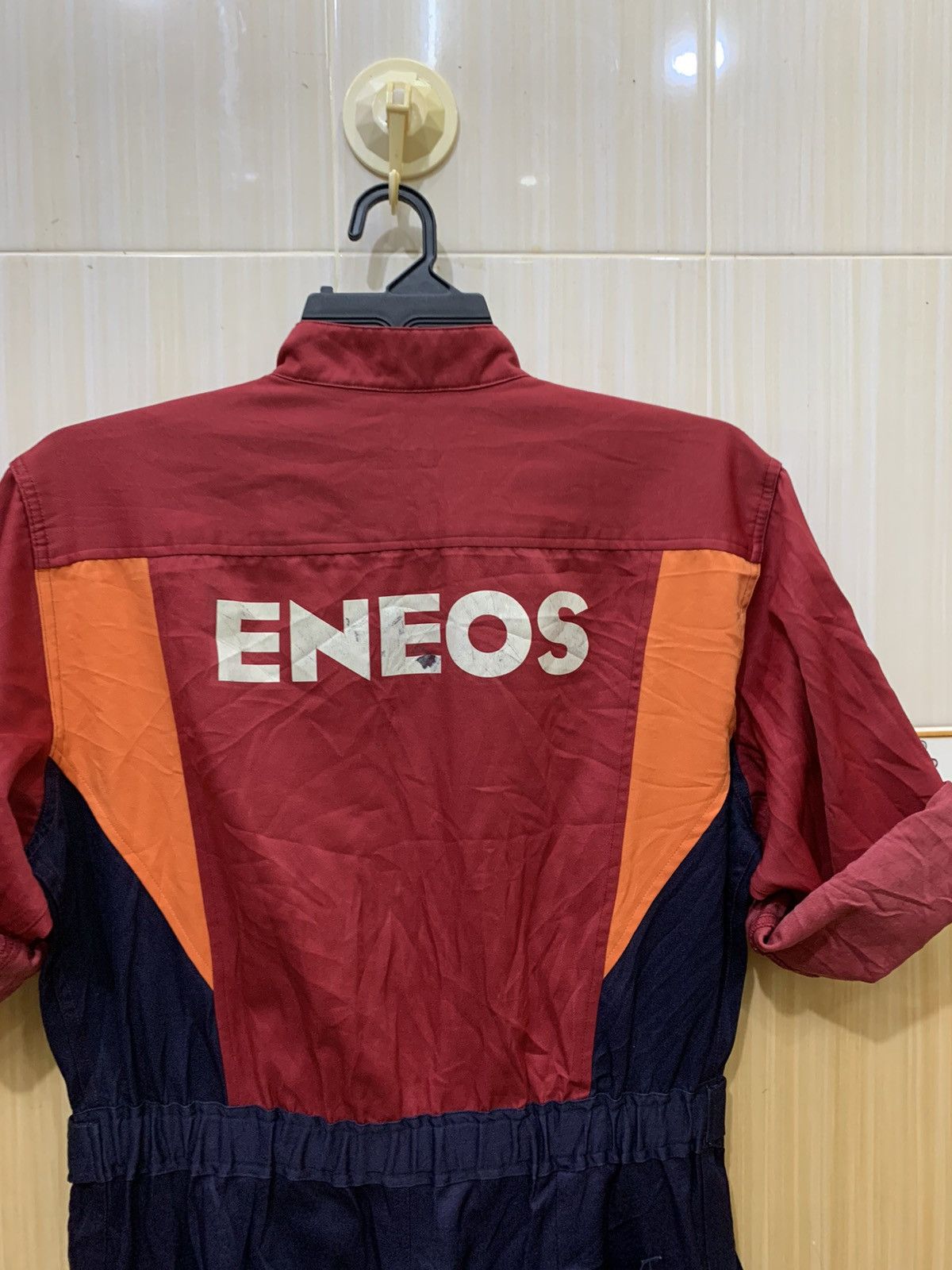 Japanese Brand × Vintage Vintage Eneos Car Racing Overalls Size US 34 / EU 50 - 17 Thumbnail