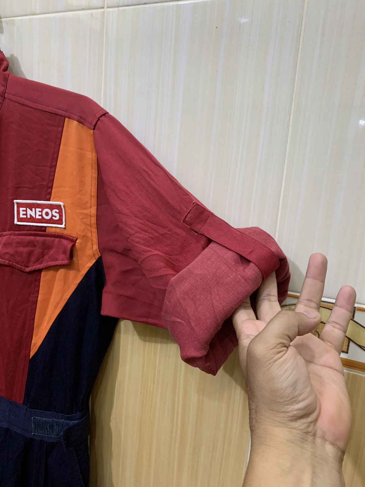 Japanese Brand × Vintage Vintage Eneos Car Racing Overalls Size US 34 / EU 50 - 13 Thumbnail