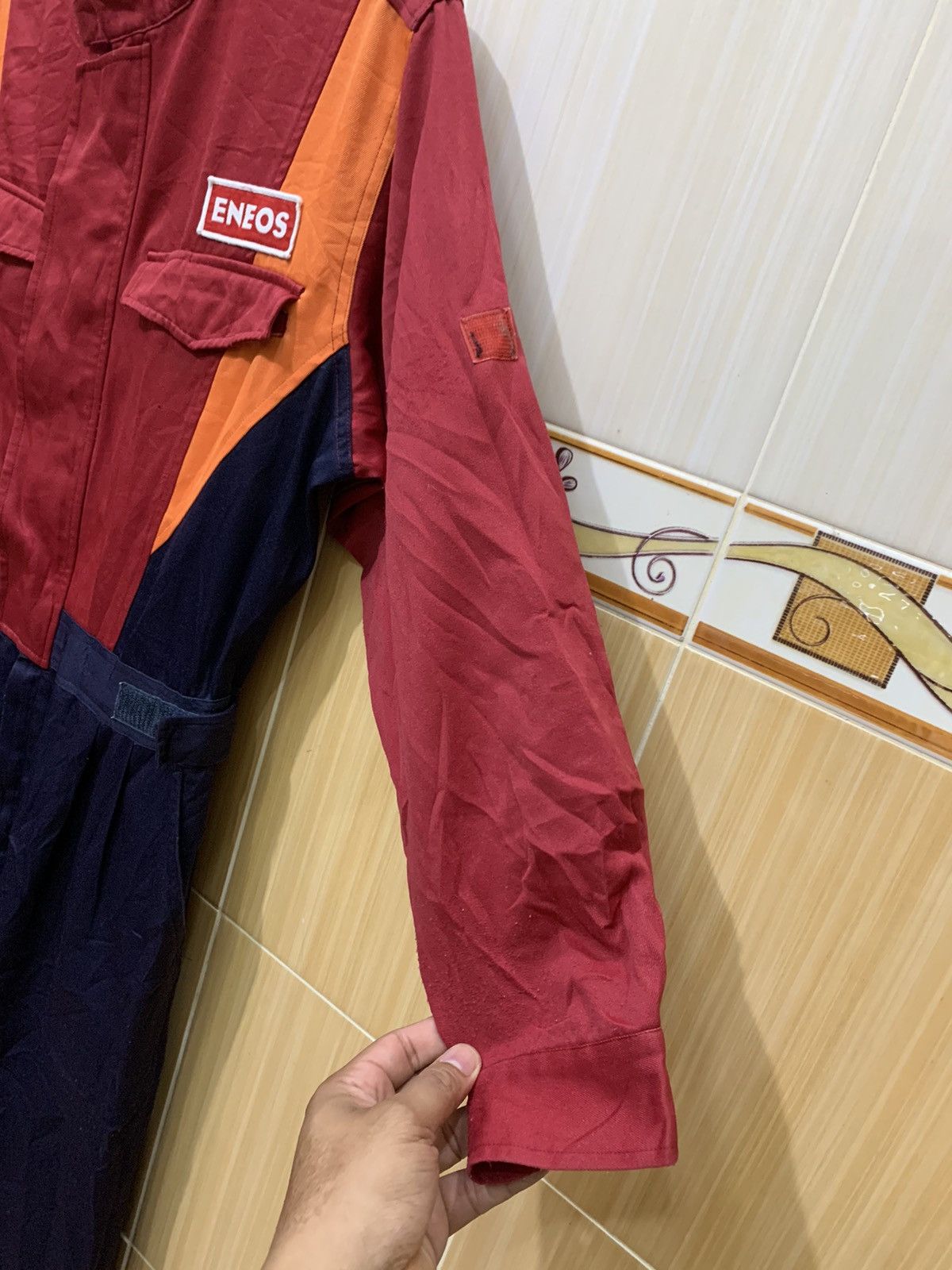 Japanese Brand × Vintage Vintage Eneos Car Racing Overalls Size US 34 / EU 50 - 12 Thumbnail