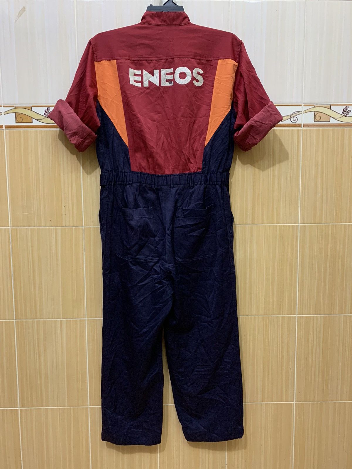 Japanese Brand × Vintage Vintage Eneos Car Racing Overalls Size US 34 / EU 50 - 2 Thumbnail