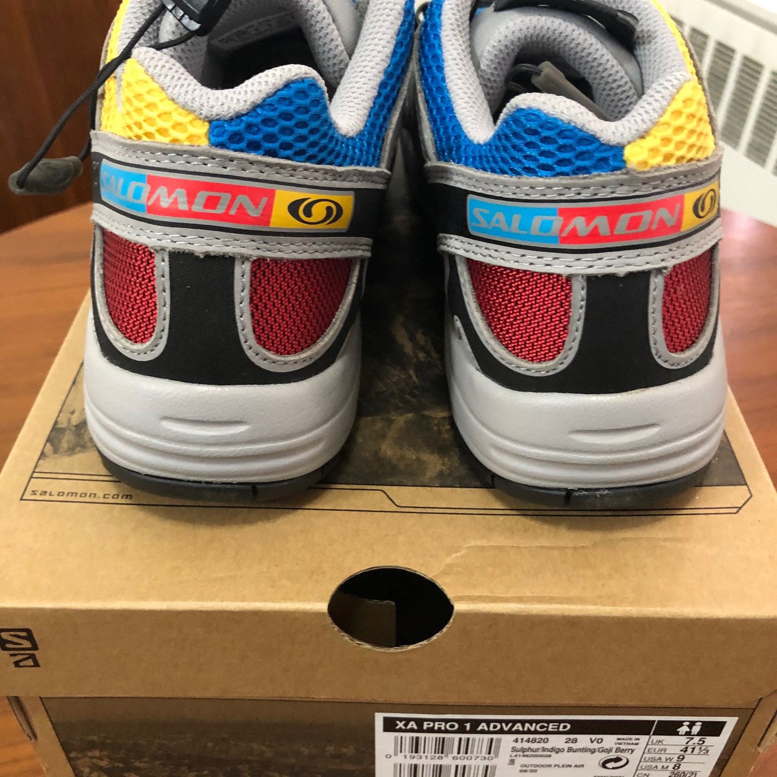 Salomon SALOMON XA-1 Pro ADVANCED Shoe Size US 8 / EU 41 - 8 Thumbnail