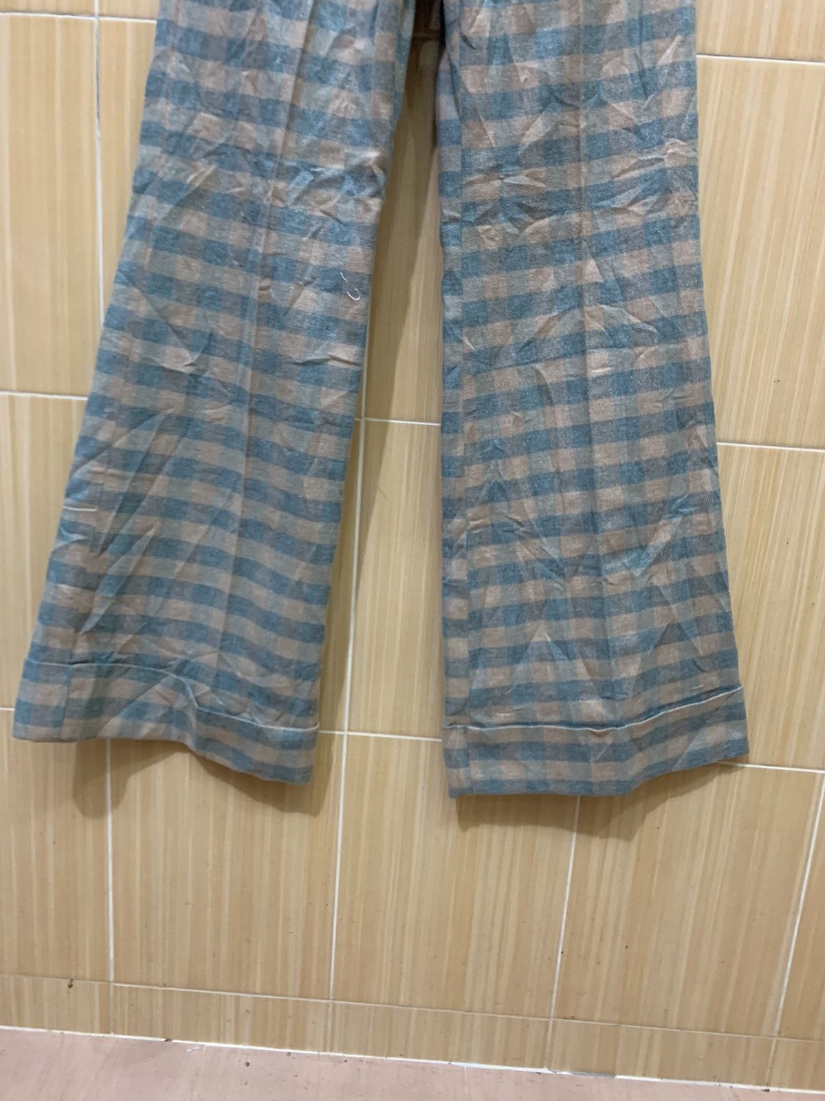 Vintage UFO jeans Bootcut denim Monogram Design Size US 29 - 7 Thumbnail