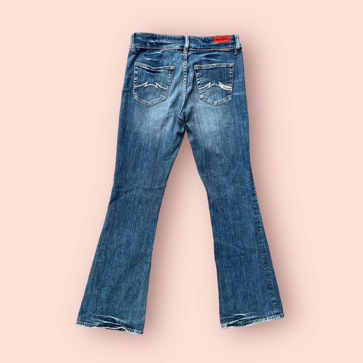 Hysteric Glamour VINTAGE PARASUCO DENIM LEGEND FLARED JEANS Size 28" / US 6 / IT 42 - 4 Thumbnail